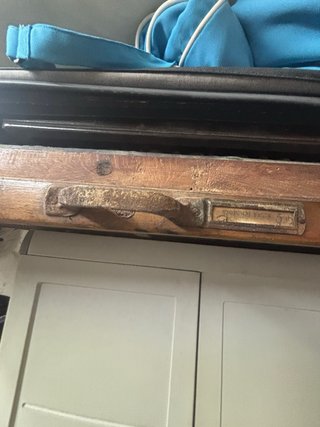 Cajas de madera de imprenta antiguas