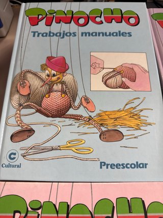 Libro manualidades Pinocho