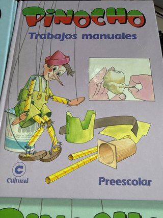 Libro manualidades Pinocho