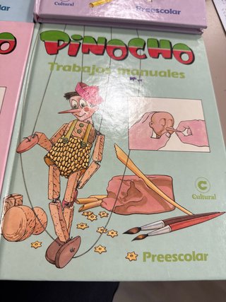 Libro manualidades Pinocho