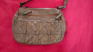 Bolso bandolera marrón