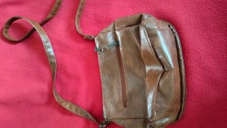 Bolso bandolera marrón