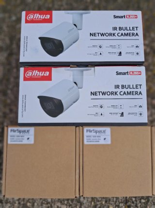 2 Cámaras Dahua Bullet IP H.265+