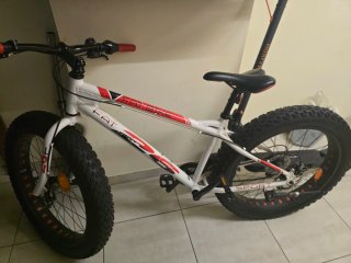 Bicicleta Fat Bike Blanca