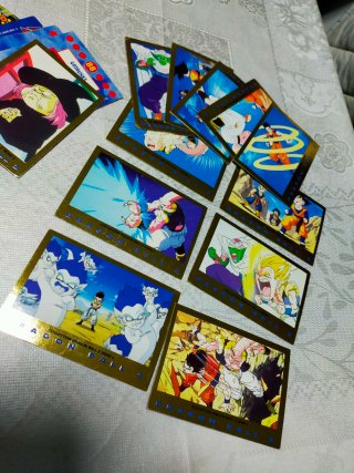 Cartas/Cromos Dragon Ball Z Colección Años 90