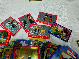 Cartas/Cromos Dragon Ball Z Colección Años 90