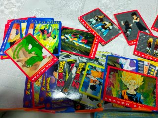 Cartas/Cromos Dragon Ball Z Colección Años 90