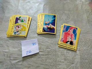 Cartas/Cromos Dragon Ball Z Colección Años 90