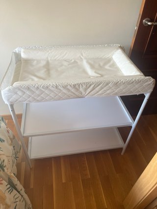 Mueble cambiador de bebé