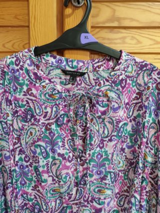 Blusa Cortefiel estampada