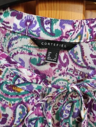 Blusa Cortefiel estampada