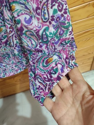 Blusa Cortefiel estampada