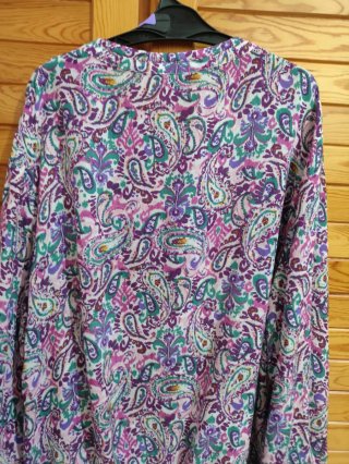 Blusa Cortefiel estampada