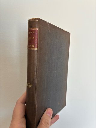 Llibre antic Goethe Herman i Dorotea 1918