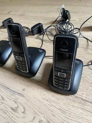 4 Teléfonos Fijos inalámbricos Gigaset C530 Negros
