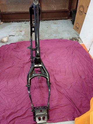 Chasis Harley Davidson Negro