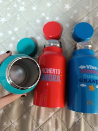 Set 3 Botellas McDonald's