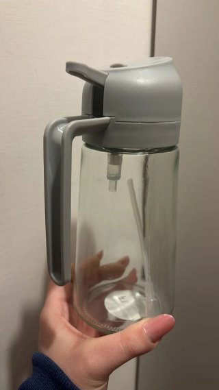 Oliera Grigia 2in1 470 ml Vetro e Plastica