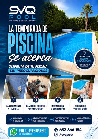 MANTENIMIENTO Y REPARACIÓN DE PISCINAS – SVQ