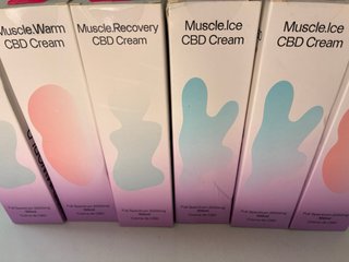 Cremas CBD Muscle.Warm, Recovery, Ice