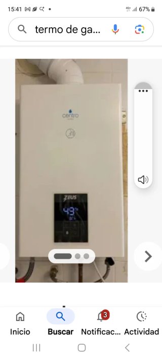 Termo de gas butano