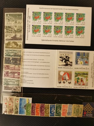 Lotto Francobolli Finlandia