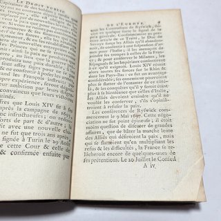Libro Antico 1776 - Le Droit Public De L'Europe -