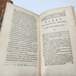Libro Antico 1776 - Le Droit Public De L'Europe -