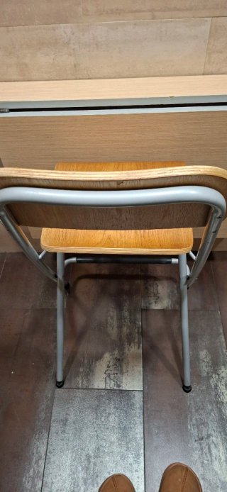 Taburete Alto Ikea Madera y Metal