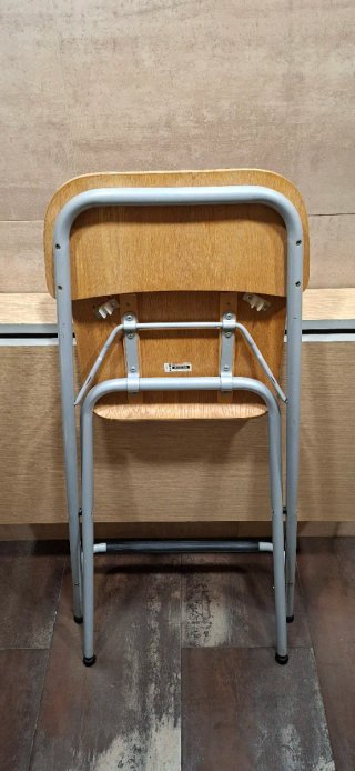 Taburete Alto Ikea Madera y Metal