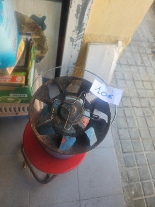 Camping Gas Azul con Hornilla