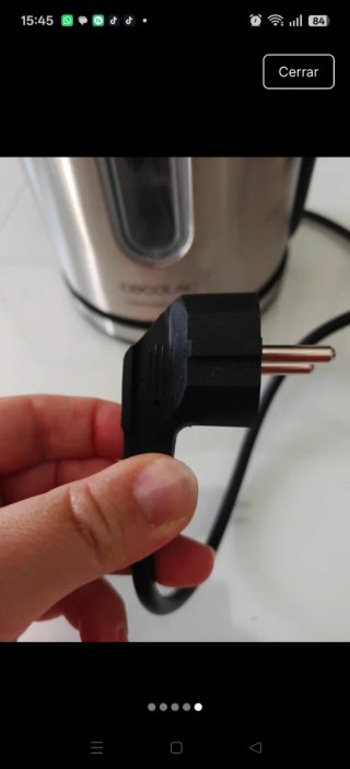 Hervidor de agua Cecotec Thermosense 270