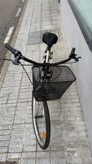 Bicicleta Urbana City 20 Blanca