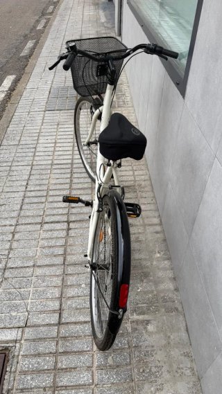 Bicicleta Urbana City 20 Blanca