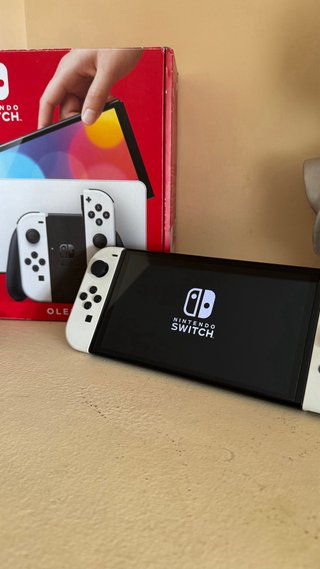 Nintendo Switch OLED Blanca