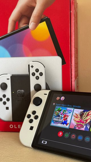 Nintendo Switch OLED Blanca
