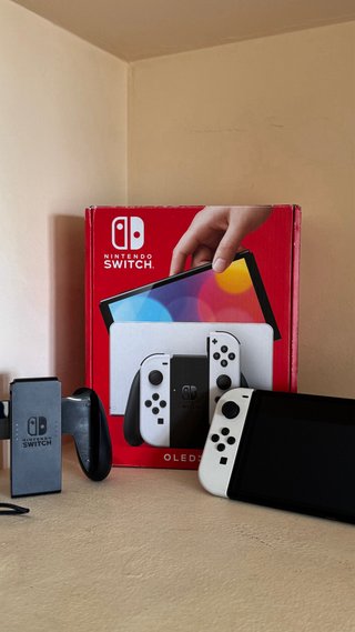 Nintendo Switch OLED Blanca