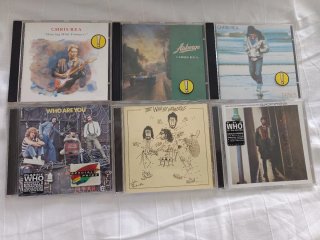 Lote 6 CDs: Chris Rea y The Who