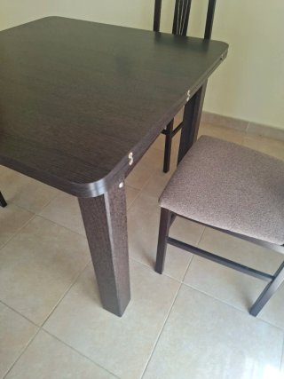 Mesa de comedor extensible madera