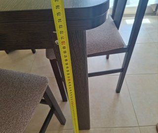 Mesa de comedor extensible madera
