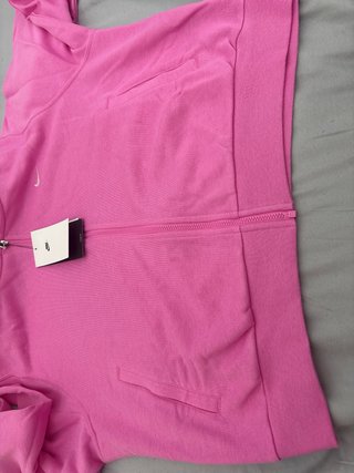 Chaqueta Nike Rosa con Cremallera