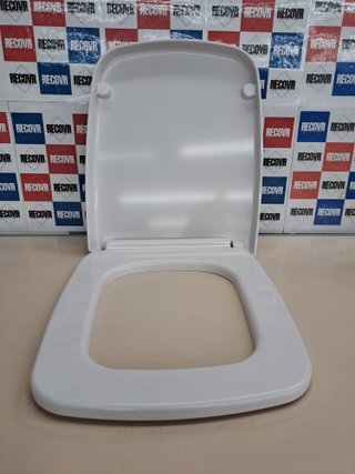 Tapa WC cuadrada con fijación acero – Gala