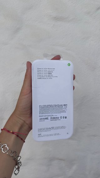 Funda iPhone 14 Pro Silicona Apple Morada
