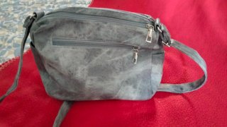 Bolso bandolera gris Fashion