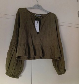 Blusa color kaki