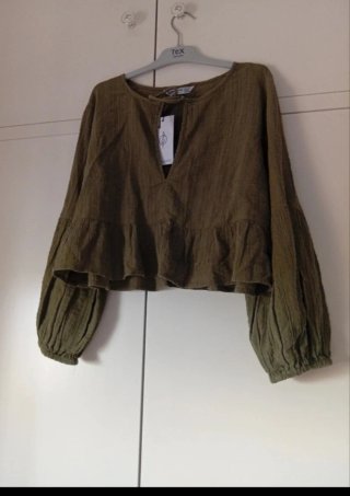 Blusa color kaki