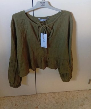Blusa color kaki