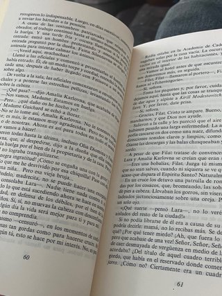 El doctor Jivago Libro
