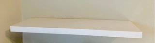 Mensola bianca Ikea 80x24x4