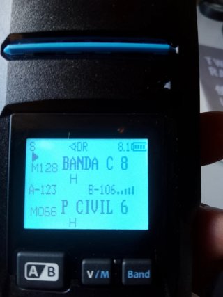 WALKIE CON CB 27 EN TX Y RX UHF, VHF U HF